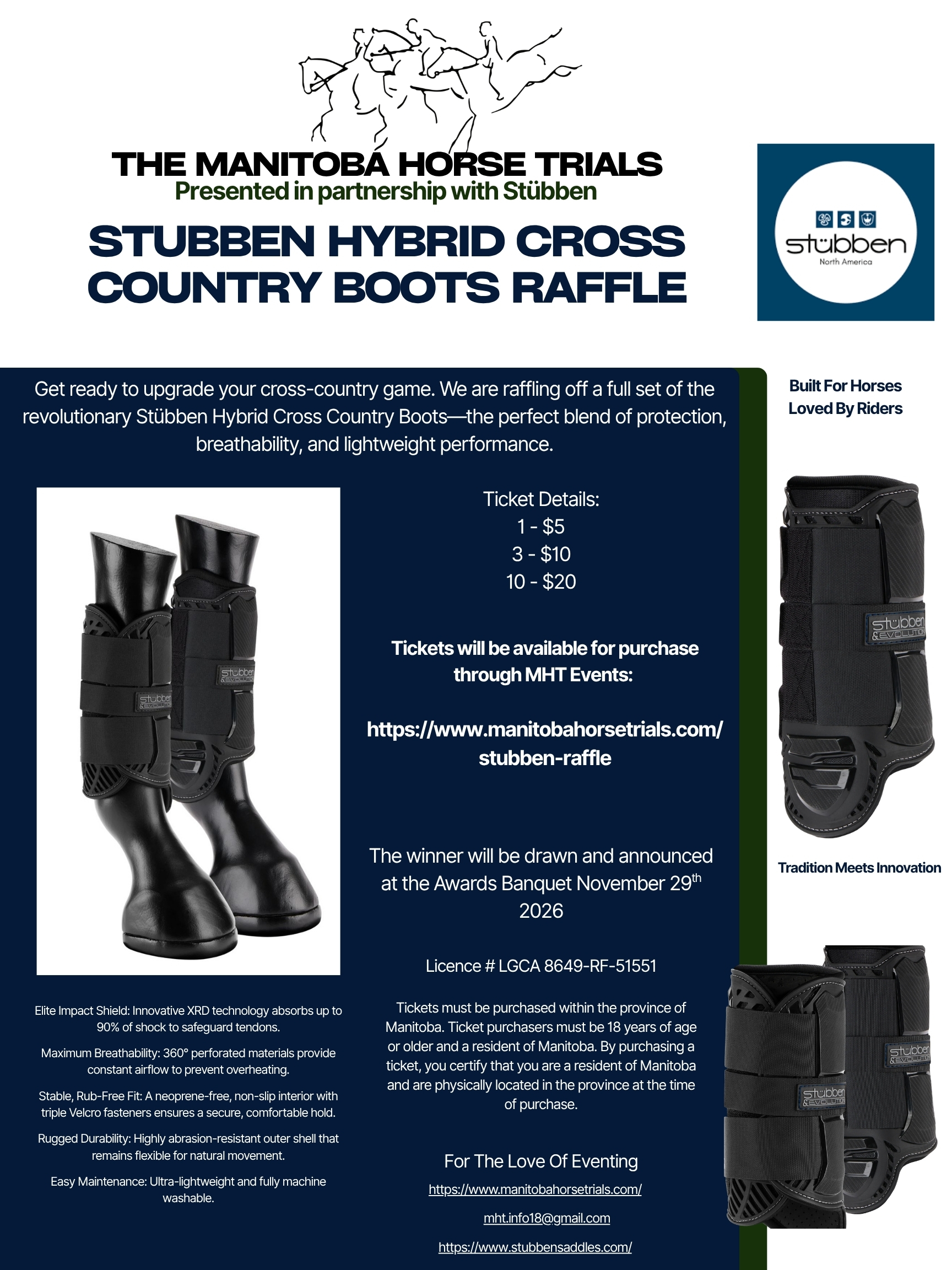 Stubben Raffle May 25th
