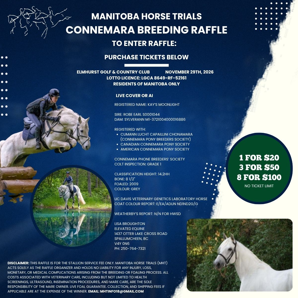Click Below 2026 Connemara Raffle May 25th